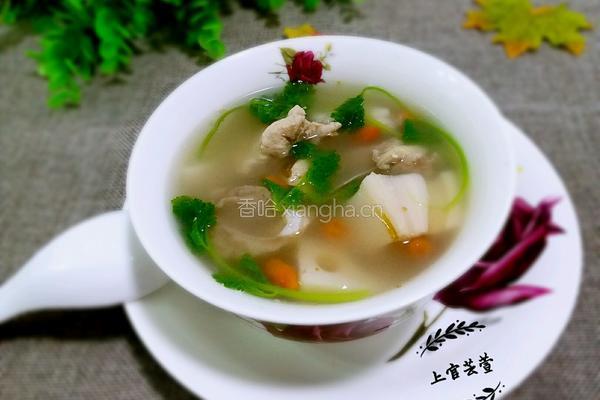 莲藕薏米排骨汤的做法图解5