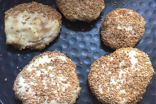 芝麻油酥饼的做法图解12