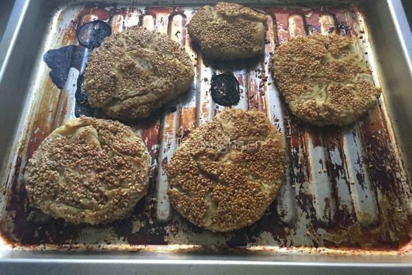 芝麻油酥饼的做法图解14