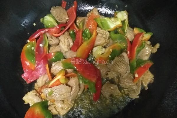 辣椒炒肉的做法图解3