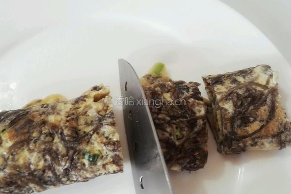紫菜蛋卷的做法图解10
