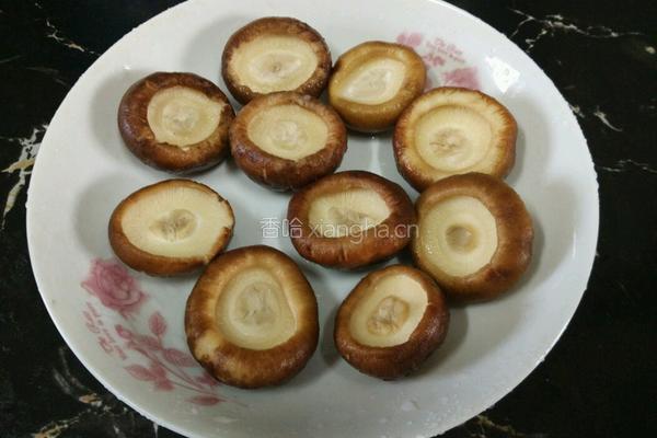 香菇油菜的做法图解4
