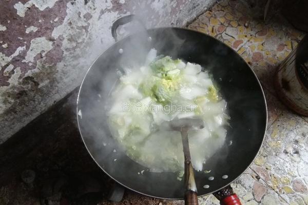 素煮白菜的做法图解5