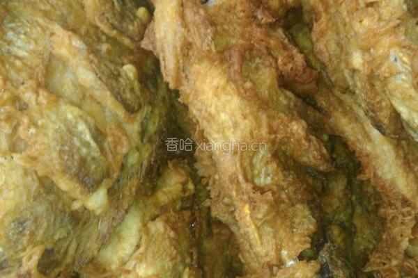 干炸鲤鱼