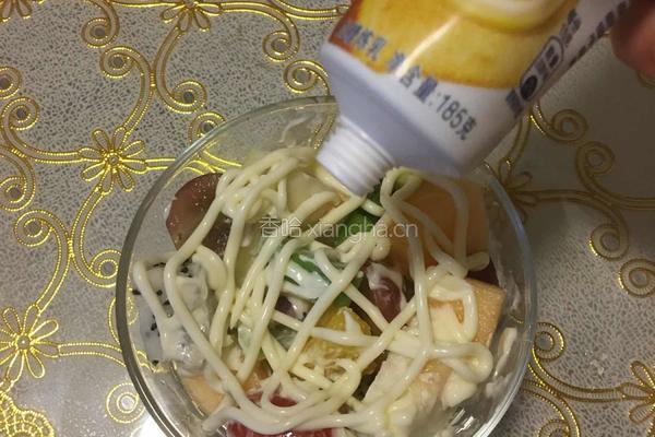 水果沙律的做法图解4