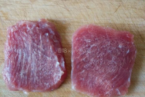 黑胡椒猪排的做法图解1