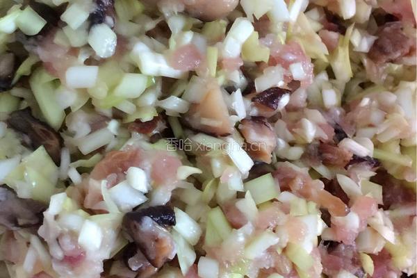 韭菜黄香菇猪肉饺子(附带详细包饺子步骤)的做法图解8