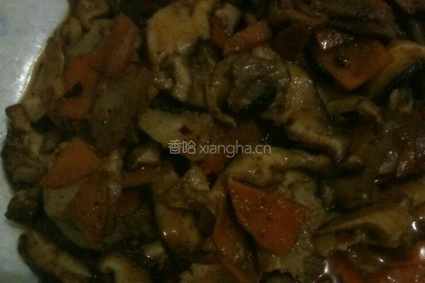 香菇肉片的做法图解4