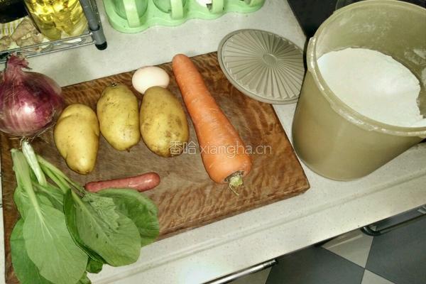 什锦土豆饼的做法图解1