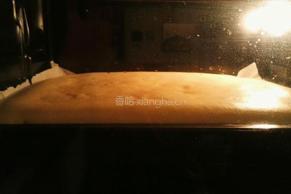 葡萄干樱桃果酱蛋糕卷~抹茶双色蛋糕卷的做法图解13
