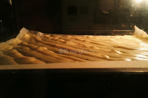 葡萄干樱桃果酱蛋糕卷~抹茶双色蛋糕卷的做法图解21