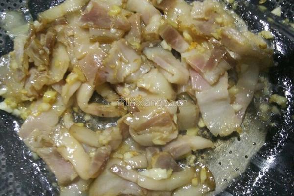 腊肉炒油豆腐的做法图解5