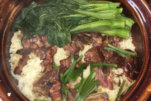 腊味煲仔饭的做法图解2