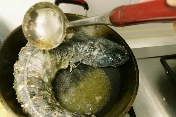 红烧黑鱼的做法图解5