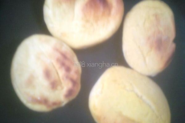 南瓜发面饼的做法图解13