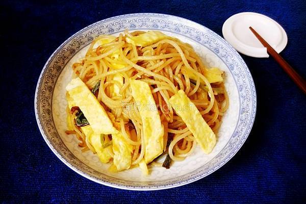 炒米粉的做法图解10