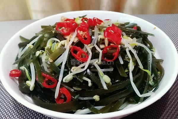 海带拌豆芽的做法图解10