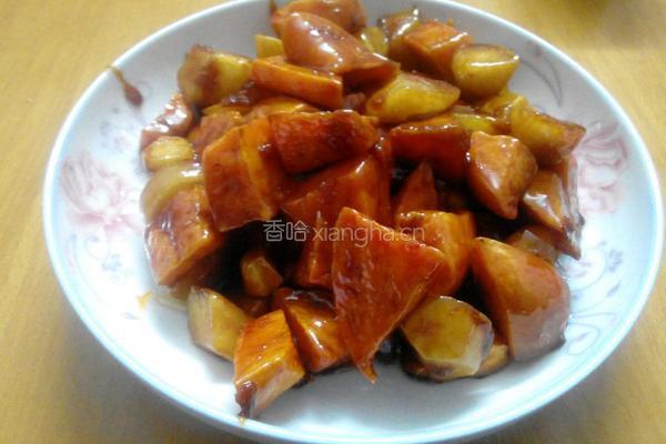 拔丝焦糖地瓜的做法图解6