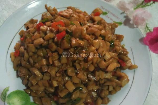 辣炒杏鲍菇丁的做法图解9