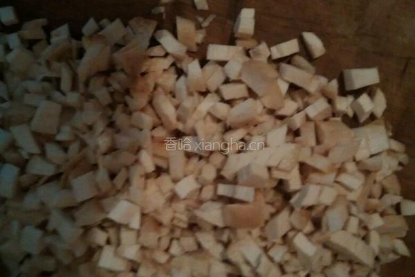 辣炒杏鲍菇丁的做法图解3