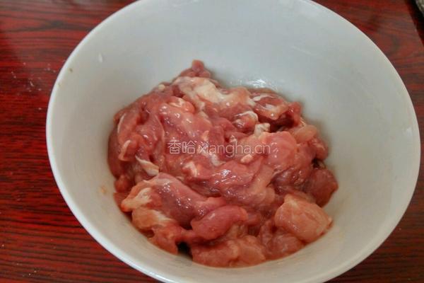 杏鲍菇炒肉的做法图解4