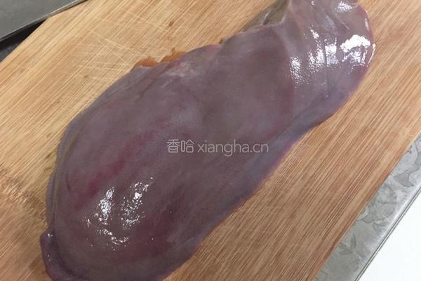 猪肝瘦肉粥的做法图解1