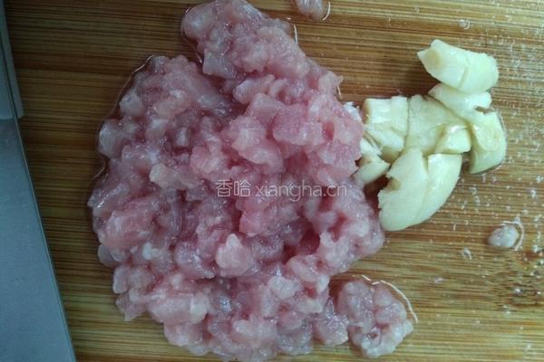 肉沫长豆角的做法图解2