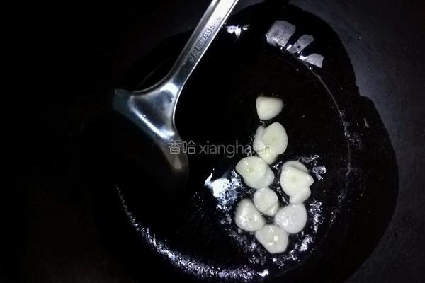 蒜炒咯扎的做法图解3