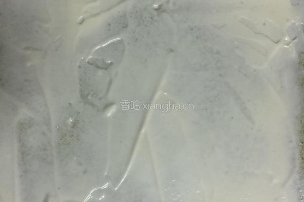 波菜汁蛋糕卷的做法图解4