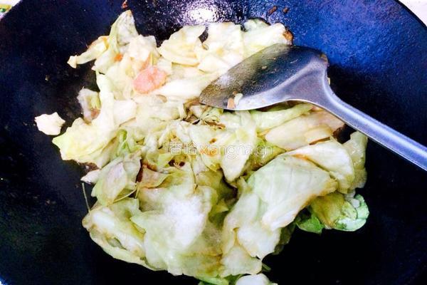 西红柿炒包菜的做法图解6