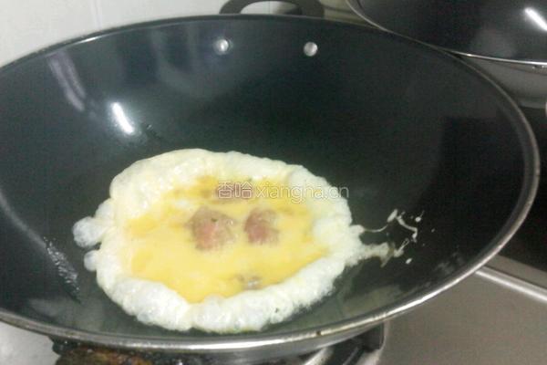 猪肉小葱馅炒鸡蛋的做法图解6