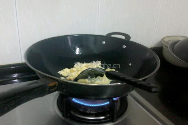 猪肉小葱馅炒鸡蛋的做法图解7