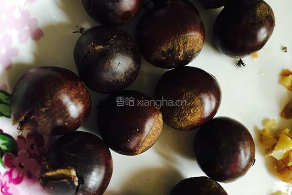 板栗糯米蒸肉丸的做法图解5