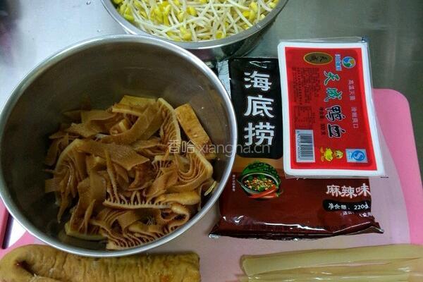 毛血旺的做法图解1