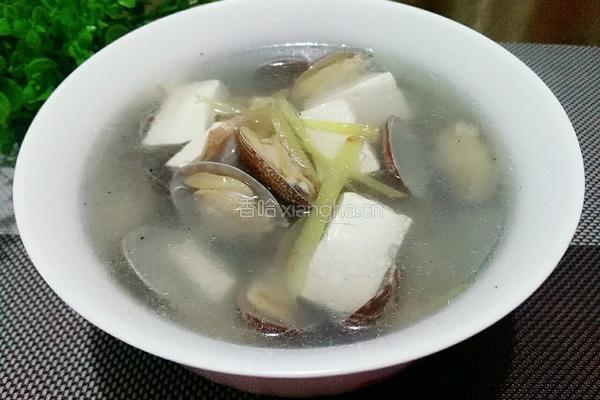 花蛤豆腐汤的做法图解8
