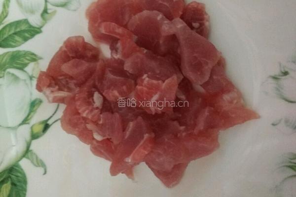 肉片炒豆角的做法图解2