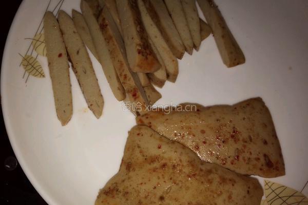 豆干青椒炒肉丝的做法图解2