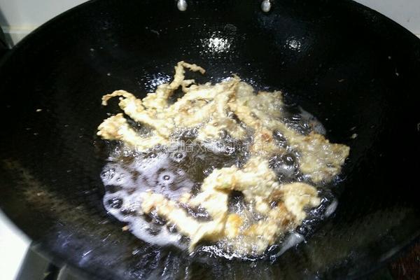 炸蘑菇的做法图解12
