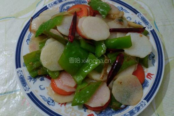胡萝卜炒山药的做法图解10