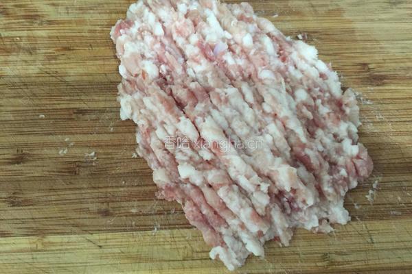 肉沫蒸蛋的做法图解1