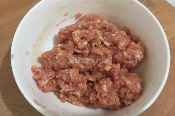 肉沫蒸蛋的做法图解2