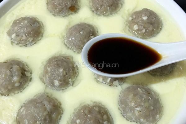 五香肉蒸蛋的做法图解14
