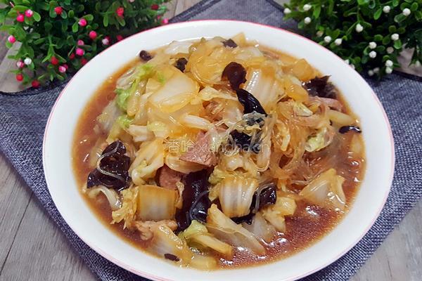 炖白菜的做法图解11