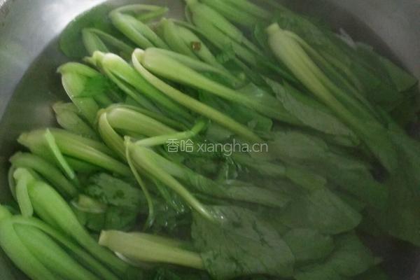 香菇青菜的做法图解4