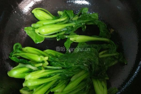香菇青菜的做法图解8