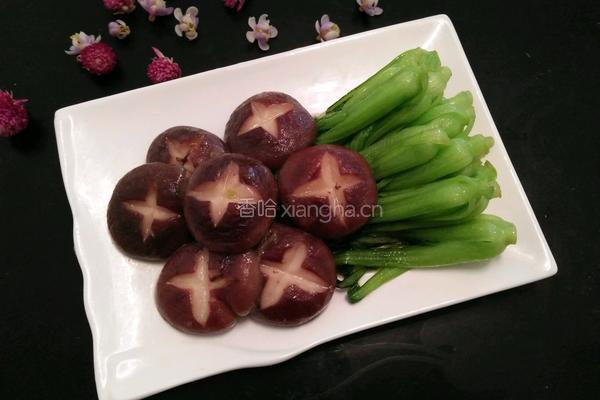 香菇青菜的做法图解9