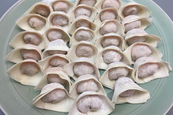 香菇葫萝卜馅小馄饨的做法图解9