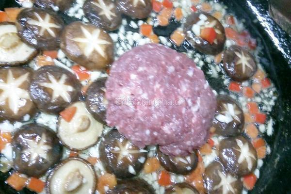 香菇肉末的做法图解5