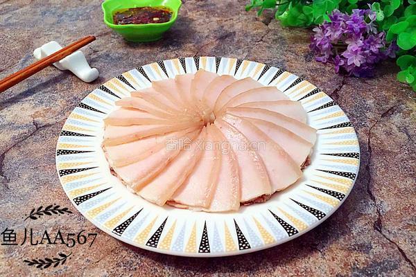 蒜泥白肉