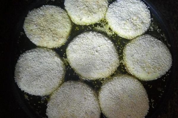 桂花南瓜饼的做法图解7